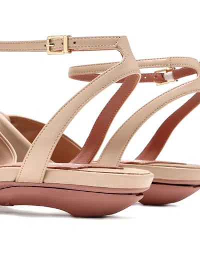 Vice Versa 95mm Everyday Ankle-strap Sandals In Neutral