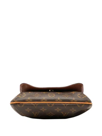 Pre-owned Louis Vuitton 1999 Monogram Musette Salsa Short Strap Shoulder Bag In Brown