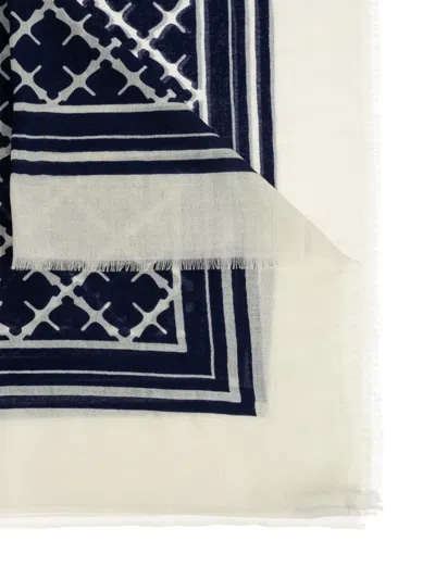 By Malene Birger Geometric Patterned Scarf In Black