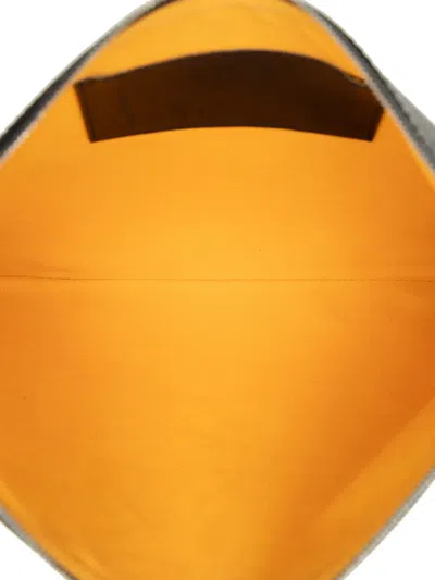 Pre-owned Goyard 2016 Ine Senat Mm Clutch Bag In Black