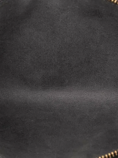 Pre-owned Louis Vuitton 2001 Epi Pochette Accessoires Shoulder Bag In Black