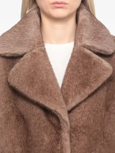 Betta Corradi Peak-lapel Coat In Multi