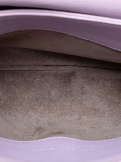 Pre-owned Bottega Veneta 2012-2025 Small Nappa Intrecciato Olimpia Shoulder Bag In Purple