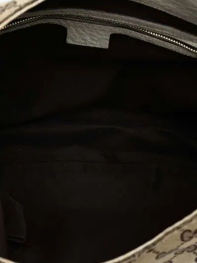 Pre-owned Gucci 2016-2025 Gg Canvas Charlotte Crossbody Bag In Brown