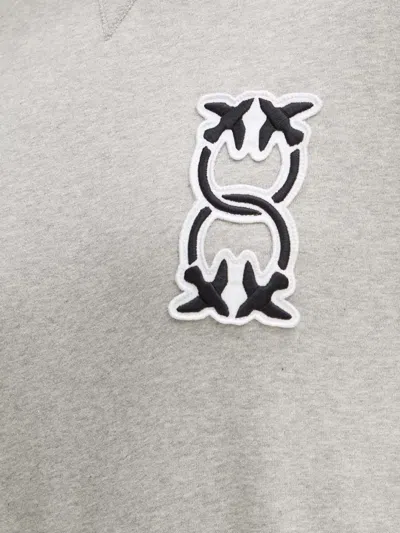 Pinko Logo-patch Sweatshirt In Multi