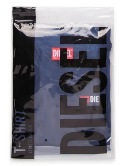 Diesel Logo T-shirt In Blue