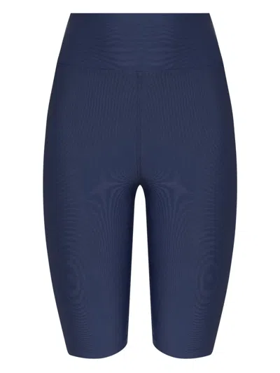 Lygia & Nanny Ciclista High-waisted Cycling Shorts In Blue