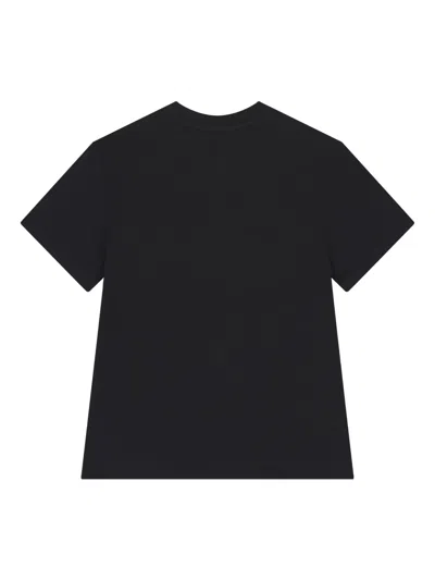 Elisabetta Franchi Logo-detailed T-shirt In Black