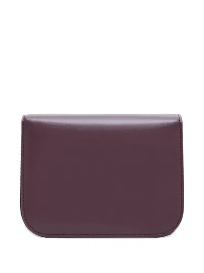 Giorgio Armani Mini X 10 Corso Como Push-lock Shoulder Bag In Purple