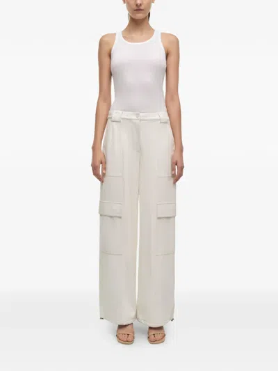 Simkhai Sofia Cargo Pants In White