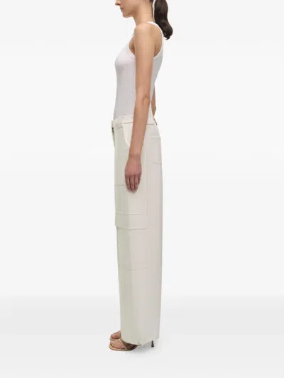 Simkhai Sofia Cargo Pants In White