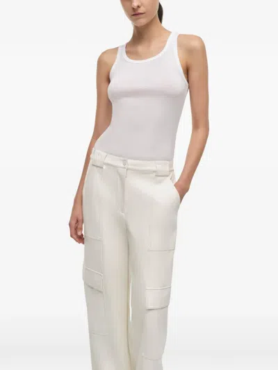 Simkhai Sofia Cargo Pants In White