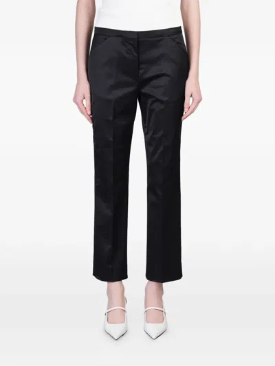 Totême Panelled Trousers In Black