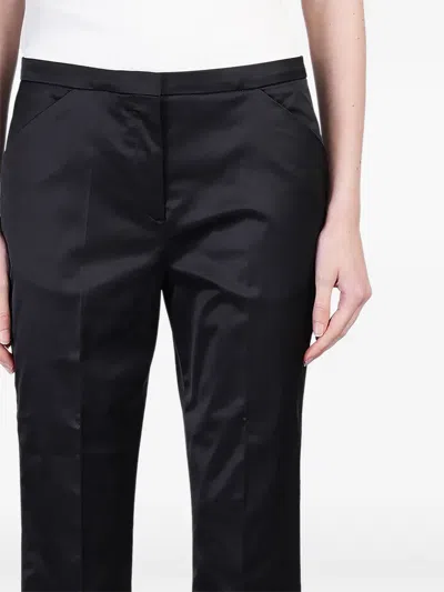 Totême Panelled Trousers In Black