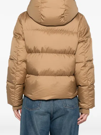 Marc O'polo Hooded Zip Jacket In Brown