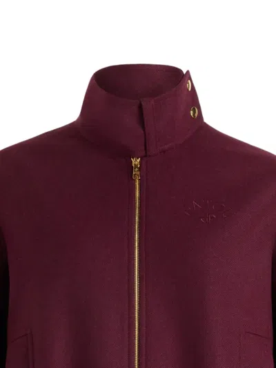 Patou High-neck Elasticated-cuffs Bomber Jacket In Multi