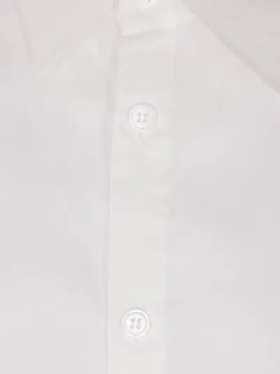 Yohji Yamamoto Asymmetric Shirt In White
