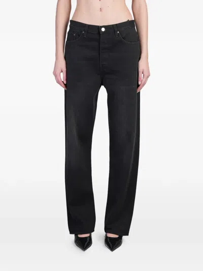 Totême Belt Loops Trousers In Black