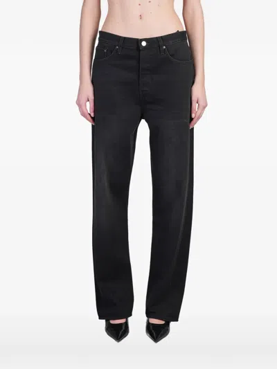 Totême Belt Loops Trousers In Black