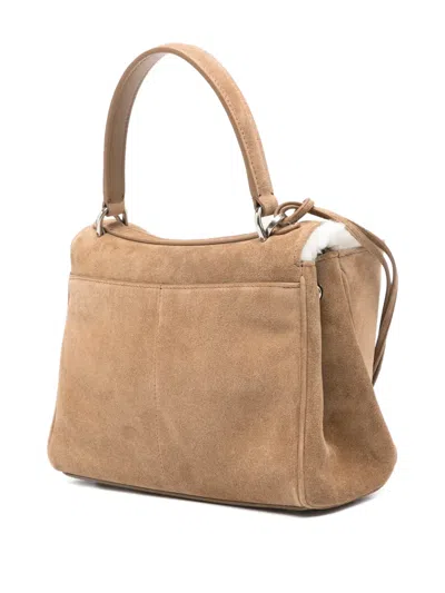 Balenciaga Mini Rodeo Tote Bag In Brown