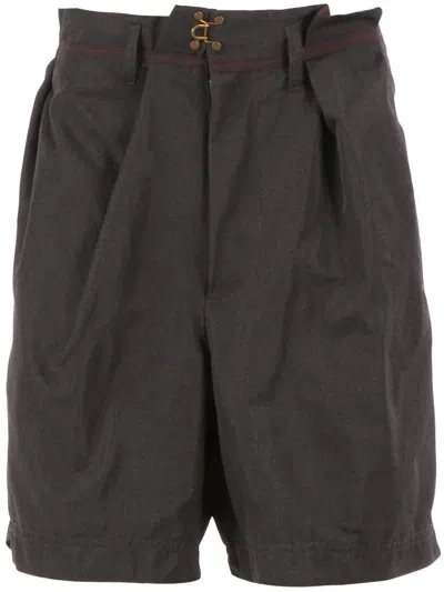 Kolor Wide Shorts In Gray