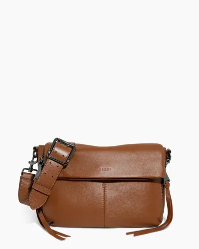 Aimee Kestenberg Bali Double Entry Crossbody In Brown