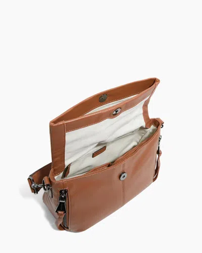 Aimee Kestenberg Bali Double Entry Crossbody In Brown