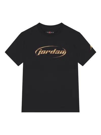Jordan Logo-print T-shirt In Black
