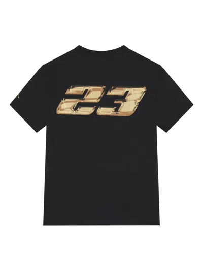 Jordan Logo-print T-shirt In Black