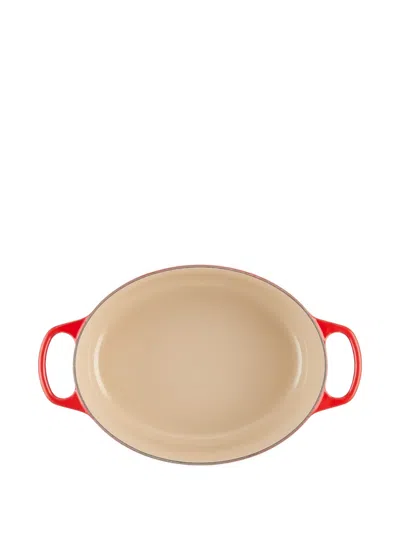 Le Creuset Cocotte Iron Casserole (29cm) In Red