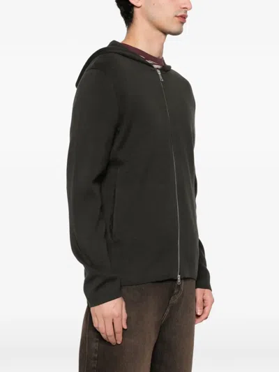Marc O'polo Zip-up Hoodie In Green