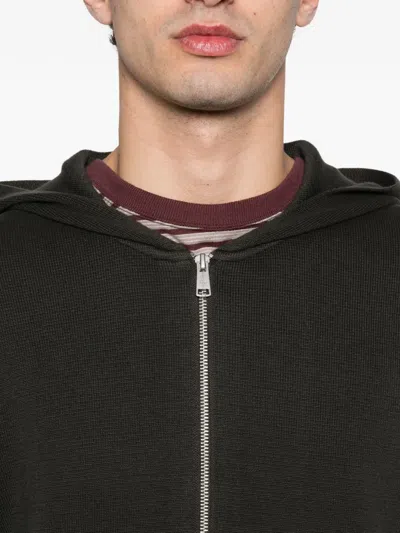 Marc O'polo Zip-up Hoodie In Green