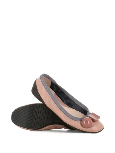 Dove Nuotano Gli Squali Round Detail Ballet Flats In Multi
