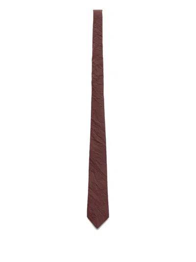 Our Legacy Crinkle Tie In Brown