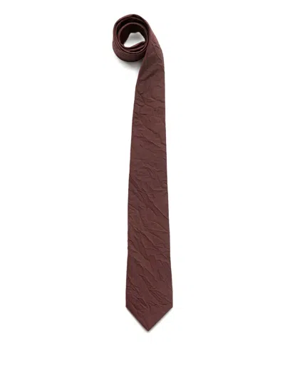 Our Legacy Crinkle Tie In Brown