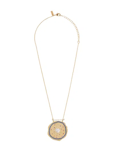 Mya Bay Heart-motif Necklace In Gold