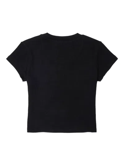 Dsquared2 Logo Crew-neck T-shirt In Black
