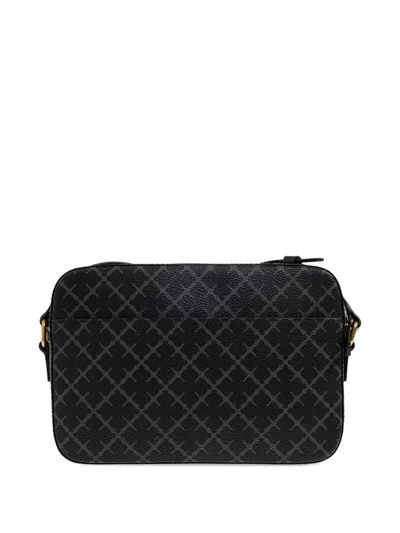 By Malene Birger Small Lolla Geometric-pattern Cross Body Bag In Black