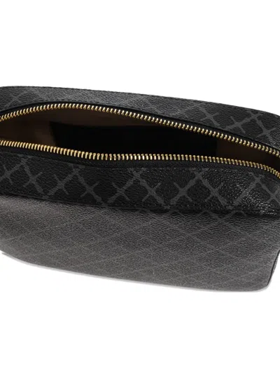 By Malene Birger Small Lolla Geometric-pattern Cross Body Bag In Black