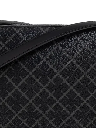 By Malene Birger Small Lolla Geometric-pattern Cross Body Bag In Black