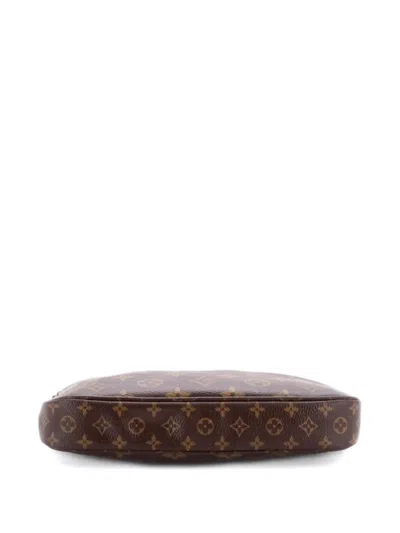 Pre-owned Louis Vuitton Multi Pochette Accessoires Monogram Canvas Crossbody Bag In Brown