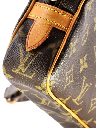 Pre-owned Louis Vuitton Pochette Marly Bandouliere Bag Monogram Canvas Crossbody Bag In Brown