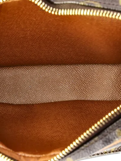 Pre-owned Louis Vuitton Pochette Marly Bandouliere Bag Monogram Canvas Crossbody Bag In Brown