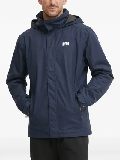 Helly Hansen Logo-detail Hooded Jacket In Multi