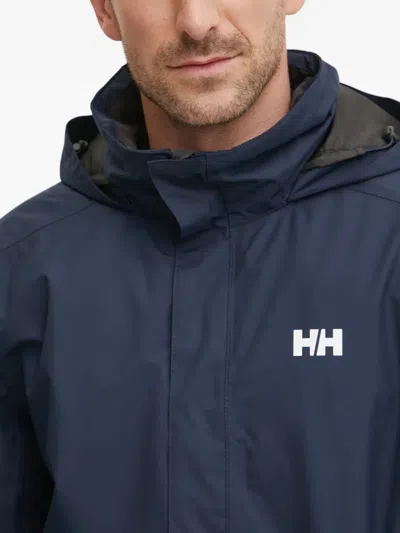 Helly Hansen Logo-detail Hooded Jacket In Multi