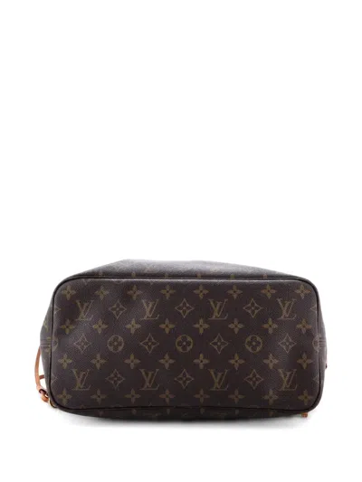 Pre-owned Louis Vuitton Neverfull Monogram Canvas Mm Tote Bag In Brown