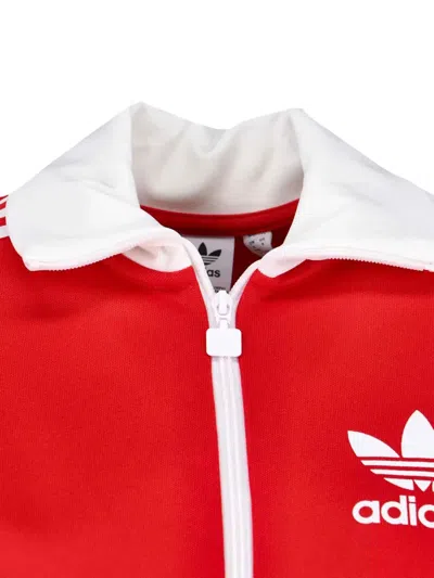 Adidas Originals Originals Classic Track Jacket In Red