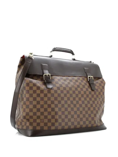 Pre-owned Louis Vuitton West End Handbag Damier Gm Satchel In Brown