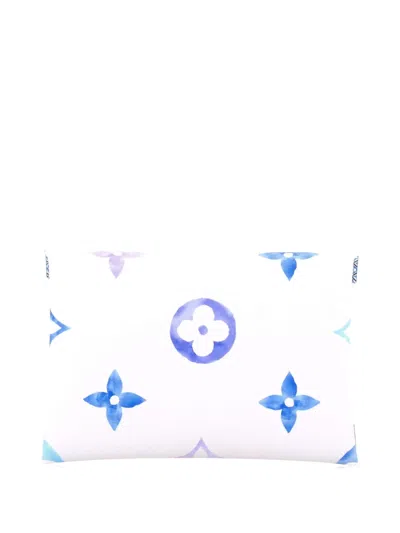 Pre-owned Louis Vuitton Kirigami Pochette Set By The Pool Monogram Watercolor Giant Clutch Bag In Multi