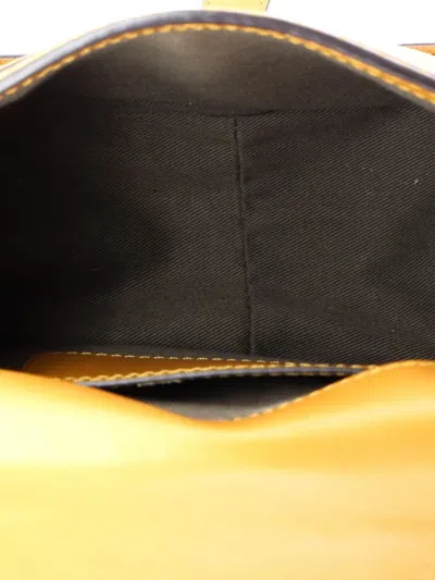 Pre-owned Chloé Marcie Crocodile Embossed Leather Mini Crossbody Bag In Neutral